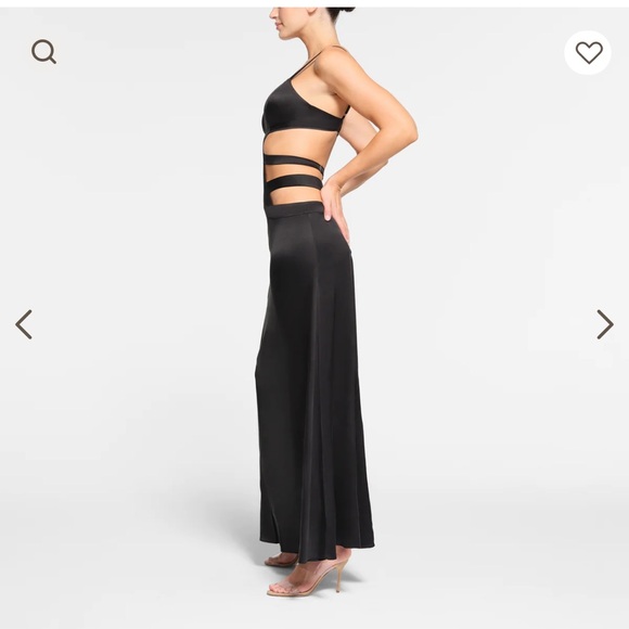 Skims silk STRAPPY LONG SLIP DRESS sold out - Picture 4 of 4